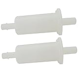 JRSHOME 2 PCS 398319 3/8 Inch Inline Fuel Filter for Sierra 18-7831(Upgraded)