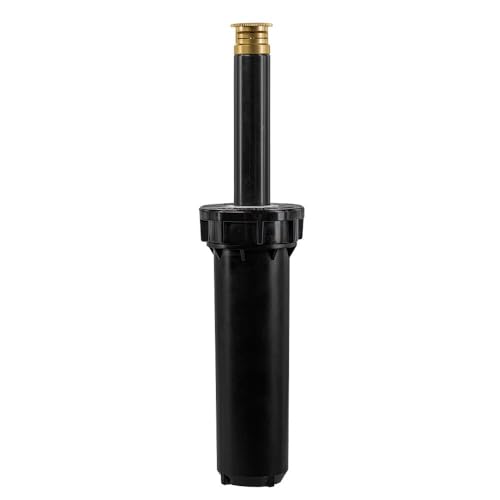 Orbit 80314 4-inch Professional Pressure-Regulating Pop-Up Spray Head Sprinkler with 15-Foot Brass...