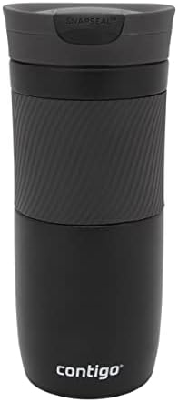 Contigo Byron Snapseal Termos Bardak 470 ml, Siyah