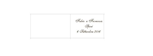 Cartes de bonbonnières en couleur Vinciprova pour sublimer vos tables de mariage et de fête