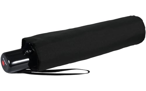 Knirps Regenschirm Slim Duomatic - klein und leicht mit Auf-Zu Automatik -...