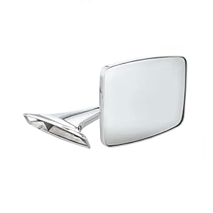 United Pacific C738710-CVX Chrome Exterior Mirror for 1973-87 Chevy & GMC Truck, Diecast Construction â Convex Mirror â Passenger Side â ONE Unit