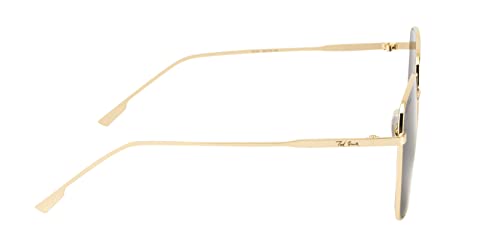 Image of Ted Smith Men's Women's UV Protection Metal Square Sunglasses
