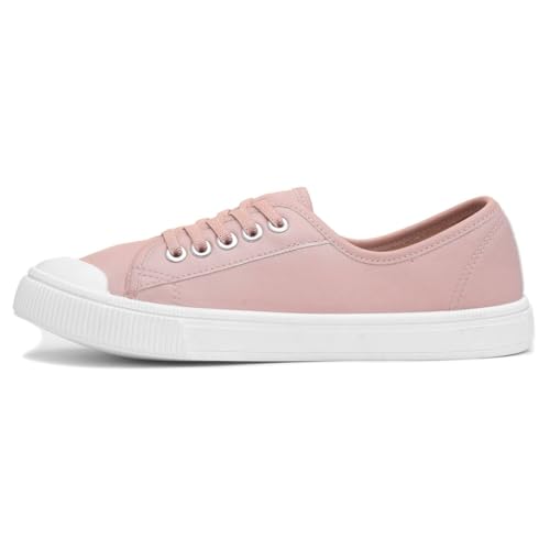 Lilley Womens Pink Canvas Shoe - Size 3 UK - Pink - Image 4