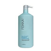 FEKKAI Super Strength+ Protein PowerBond Shampoo - 33.8 oz - Bonds, Repairs, and Protects for 3X Stronger Hair - Free of Sulfates, Parabens, Phthalates - Vegan, Cruelty-Free