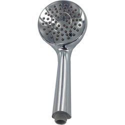 Douchette à main à fonction unique chromée pour douche