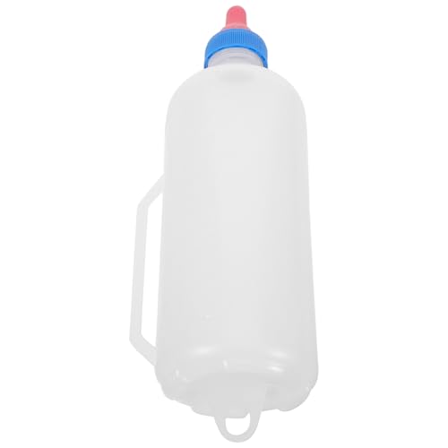 GALPADA Biberón para Cordero de Gran Capacidad Tetina Especial para Alimentación Natural de Corderos y Cabritos Botella Resistente para Uso al Aire