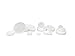 270989-58-400 - White Polypropylene Screw Caps, Pulp/Vinyl Liner,Qorpak - Case of 288