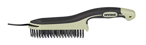 Brosse métallique pour décaper la rouille et peinture tenace