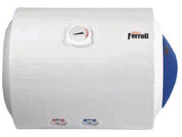 Calypso Calentador de agua eléctrico 50-140 l, 2 años, horizontal (100 l)