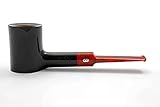  CHACOM Pfeife Diablo 155 Straight Poker von simoneto/Länge 145 mm/Höhe 50 mm/Kopfbohrung 20 mm / 9 mm