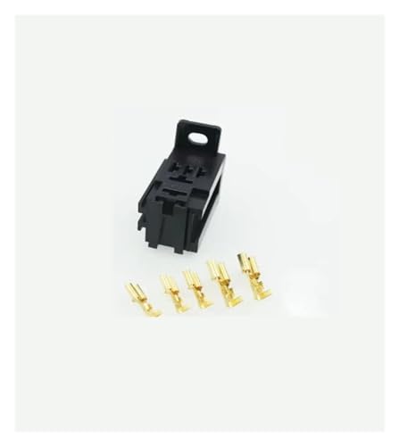 Zócalo de relé de coche sin cables previene sobrecalentamiento base enchufe cobre 5 pin