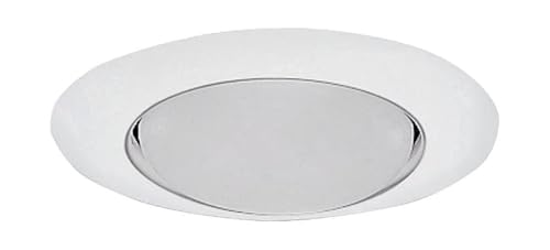 Halo 401P, 6" Trim Open Large Aperture White Trim - image 1