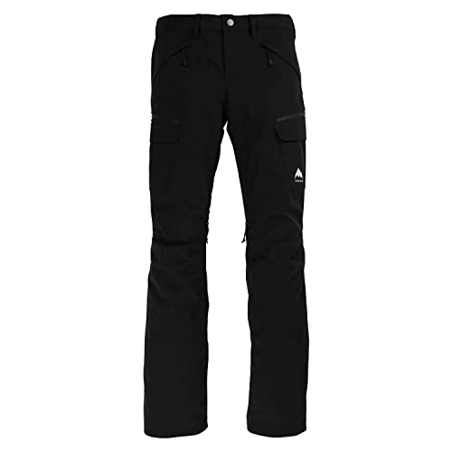 Burton Womens' Gloria 2L Waterproof Stretch Insulated Snow Pants (Standard, Small, True Black)
