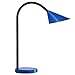 Produktbild Unilux LED Schreibtischlampe Sol, blau, flexibel biegbarer Arm, 500lm, 3000K, 4W