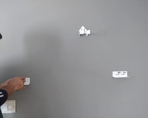 Suporte de parede Articulado para Bicicletas - Branco