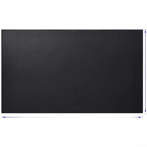 Tappetino per barbecue per esterni con fibra di vetro resistente al calore, rivestimento ignifugo, protegge ponti, terrazze ed erba da calore e grasso, facile da mantenere (nero, 91,4 x 165,2 cm)