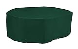 Kronenburg Schutzhülle Gartentisch Abdeckhaube, Grün, 70 x 180 x 120 cm - Abdeckung für Gartenmöbel - weitere Schutzhüllen wählbar