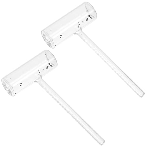 GARVALON Equipo de Sublimación de Iodo 2 Piezas de Vidrio Transparente Tubo Sellado para Experimentos Escolares Física Demostración Fenómeno Sublimación Enseñanza Laboratorio
