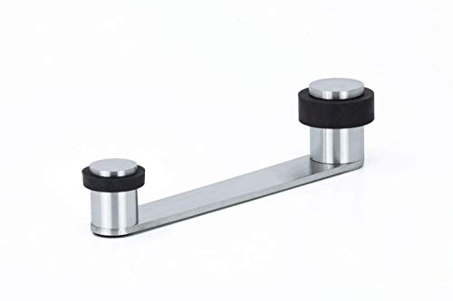 Arrêt de porte rotatif EVI en acier inoxydable mat durable - 2