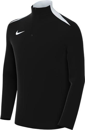 Nike Unisex Y Nk Df Acdpr24 Drill Top K T-Shirt, Black/Black/White/White, L UK