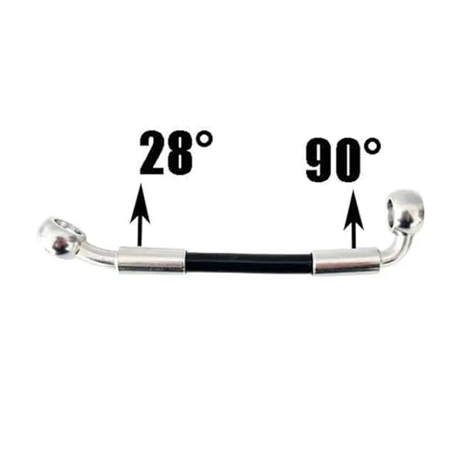 Conduite de frein AN3 haute performance 500cm avec vis M10x1 - 3
