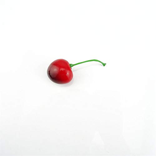 Image of Ulalaza 26Pcs Fake Cherry Artificial Fruits Model Lifelike Cherries Home House Kitchen Party Decoration Desk Ornament