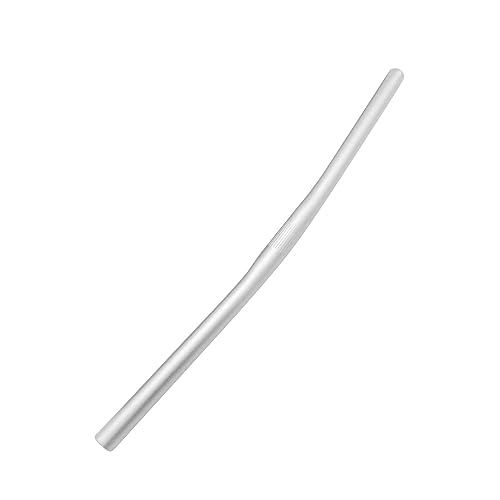 Mountain Bike Road Bicycle Aluminium Alloy Handlebar 25.4mm 540mm Riser Bar, Silver