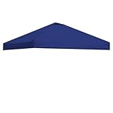 Pop up Canopy Tent Replacement Top only Suitable for Straight Leg Without Central Pole Canopy, Width of 118x118 inches, excluding Tent Frame, Dark Blue