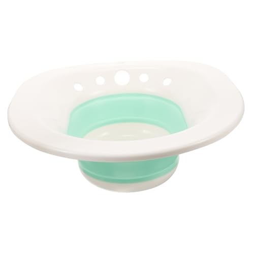 OSALADI bidé casero asiento de bidé para baño limpiador cacerola orinal lavar pañales bol lavacabezas portátiles accesorios baño bañera plegable lavabo de bidé de enfermería bidé de lavado