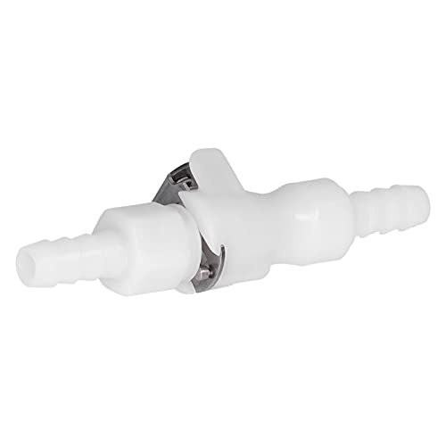LiebeWH Plastic Hose Quick Connector, Food Grade Shut Off Check Valve Disconnect for Beer Line Gas System Plastic 14 Inch Barb 120 PSI 2 Pack by LiebeWH - Used condition - Image 9