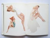 Amazon.co.jp: 洋書バルガス ピンナップガール画集 作品写真集 本
