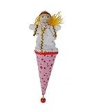 Títere de cucurucho de cartón rígido y cara de madera muy expresiva un juego tradicional y creativo marioneta para niños y niñas regalo infantil