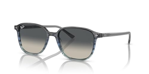 Ray-Ban 0RB219313817153 Leonard Striped Gray Gradient Blue Grey Gradient Lens