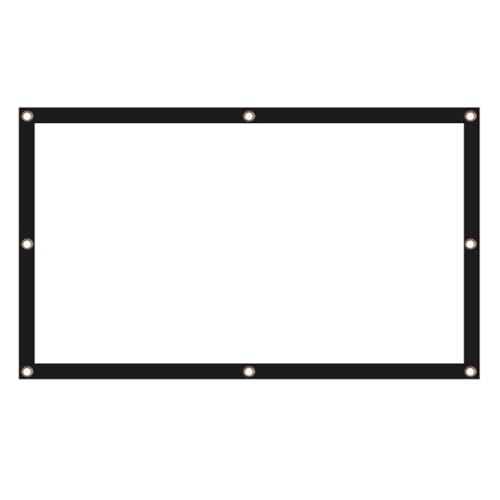 Pantalla de proyección plegable portátil de poliéster