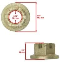 #US Part Replacement for Axle Castle Nuts for Can-Am Defender Max HD8 HD10 2018 250100193