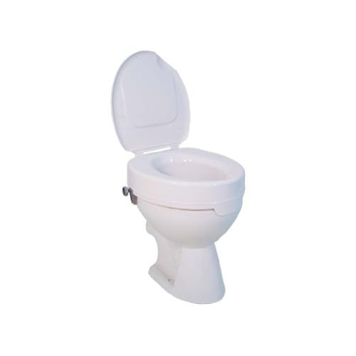 Drive Medical mit Deckel, Toilettensitzerhöhung Ticco 2G, weiß
