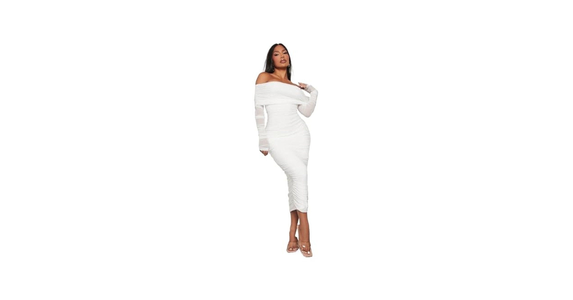 CIVOUX Long Dresses for Women 2025 Trendy Elegant Long