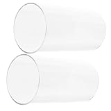 Couvercle de bougie pilier en verre : bien que le bougeoir soit simple, il est très pratique avec une large application, accessoire pour la maison