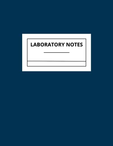  Lab Notebook - 200 page, quad ruled, graph paper, deep blue