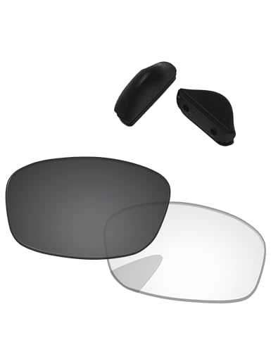 Image of Replacement Lenses & Nose Pads for Oakley Fives Squared(4+1) OO9238 54mm - Precise Fit, UV Block, Impact Resistant