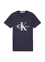Calvin Klein Men's Core Monogram Logo Slim T-Shirt, Night Sky, Large