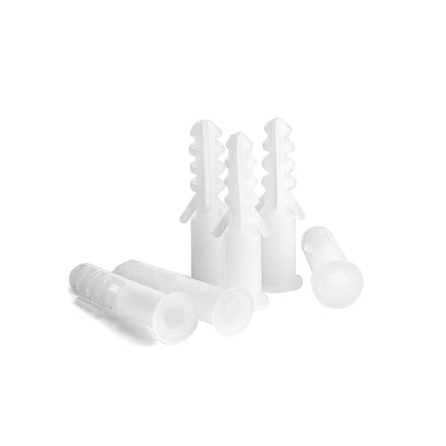 Rubber Expansion Pipe Flat Round Head Self-Tapping Screw(M8x40,Gray)3