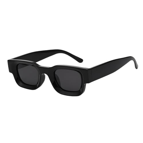 Lunettes de soleil rectangulaires classiques aux finitions vintage