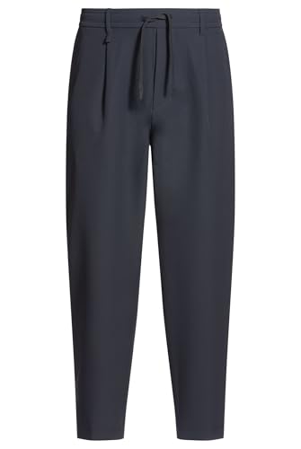 BOSS T_Convert-Pleat 10268853 01 Pantalones_Planos, Dark Blue402, 56 para Hombre
