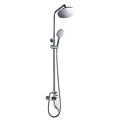 Ensemble de douche moderne avec mitigeur mural pour une routine spa à la maison - 2