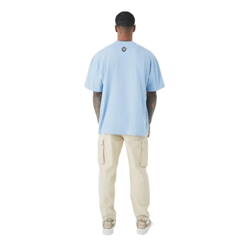 Camiseta Azul Opala Grande Oversized Rick Nervous DNV