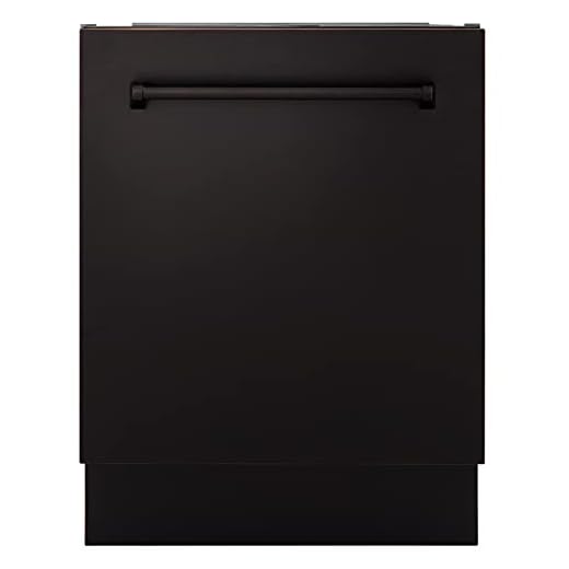 24" Top Control Tall Tub Dishwasher in Custom Panel Ready with Stainless Steel Tub and 3rd Rack (DWV-24) (Oil Rubbed Bronze)