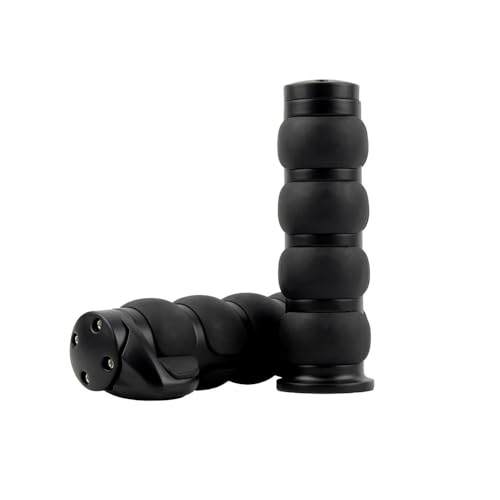 Poignées de guidon moto 1" antidérapantes pour éliminer les vibrations sur XL