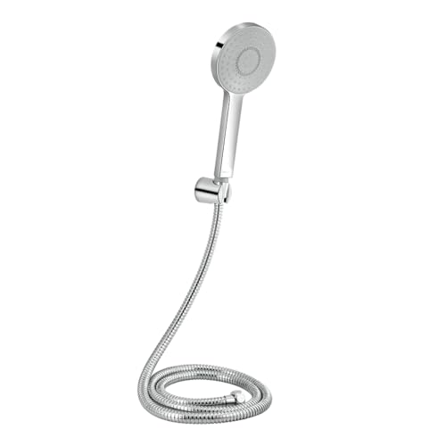 Johnson Pacific Hand Shower with 1.5mt Hose & Hook| Rain flow Handheld Round Shower| High-Pressure ABS Material Anti-Corrosion Single Flow Hand Shower | 1 Year Warranty| (S0117CAMZ - Chrome) (B0D359BV4G) Amazon Price History, Amazon Price Tracker